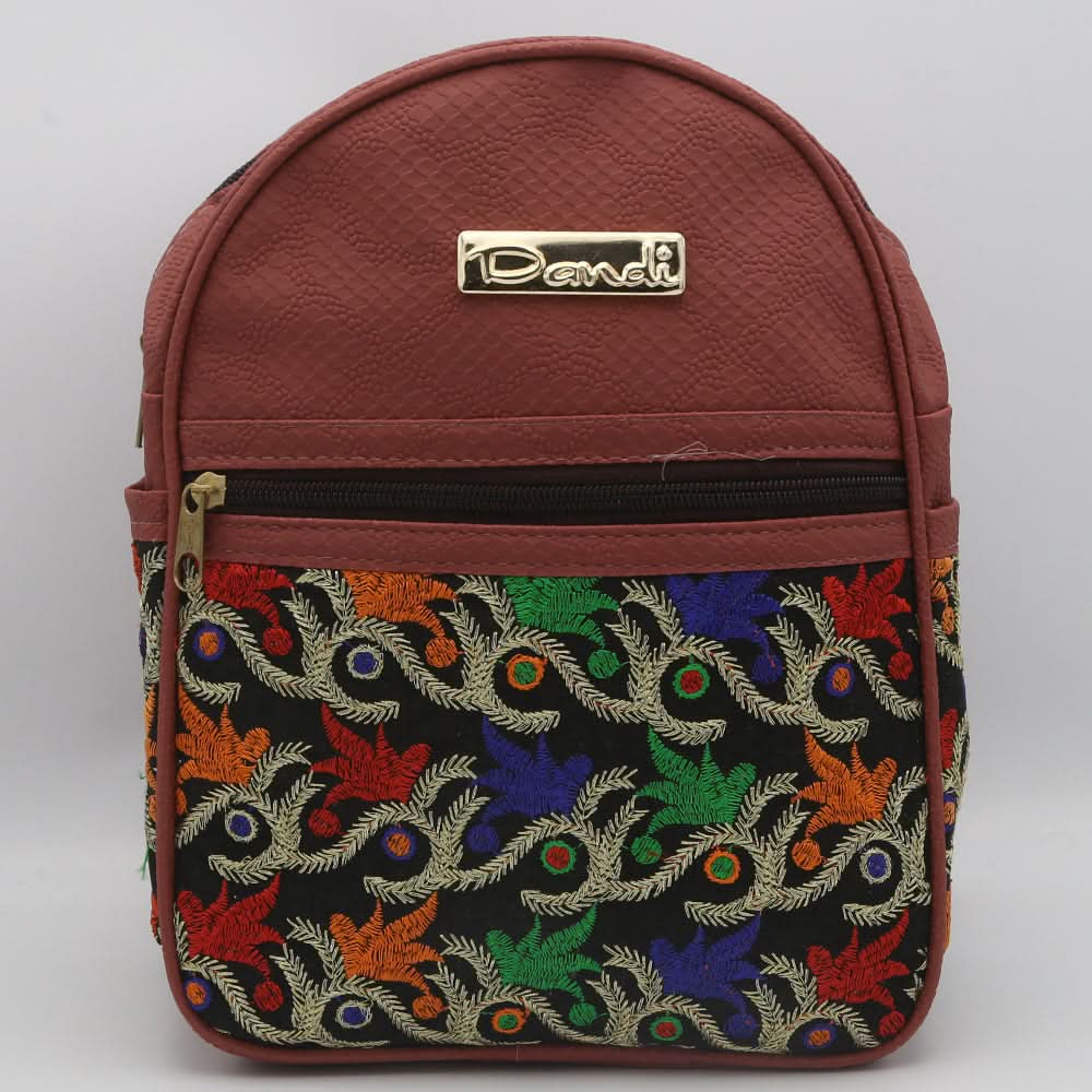 Girls Backpack (ZH 231) Rust, Kids, School And Laptop Bags, Chase Value, Chase Value