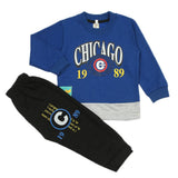 Boys Full Sleeves Pajama Suit - Royal Blue, Boys Sets & Suits, Chase Value, Chase Value
