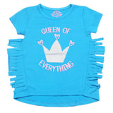 Girls Half Sleeves T-Shirt - Blue, Kids, Girls T-Shirts, Chase Value, Chase Value