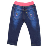 Girls Denim Pant - Dark Blue, Kids, Pants And Capri, Chase Value, Chase Value