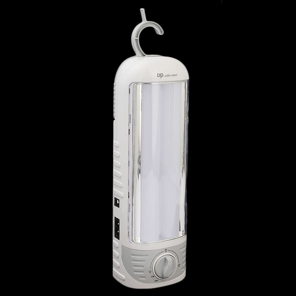Portable Rechargeable LED Hand Lamp (DP-7104B) - White, Home & Lifestyle, Emergency Lights & Torch, Chase Value, Chase Value