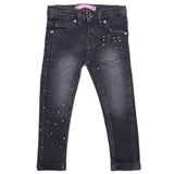 Girls Denim Pant - Black, Kids, Pants And Capri, Chase Value, Chase Value