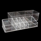 Acrylic Cosmetic Makeup Organizer Storage Box - White, Home & Lifestyle, Storage Boxes, Chase Value, Chase Value