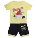Boys Half Sleeves Short Suit - Yellow, Kids, Boys Sets And Suits, Chase Value, Chase Value