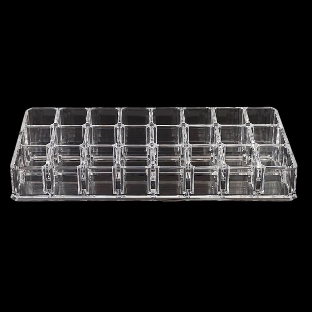 Acrylic Cosmetic Makeup Organizer Storage Box - White, Home & Lifestyle, Storage Boxes, Chase Value, Chase Value