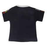 Newborn Boys Round Neck Half Sleeves T-Shirt - Navy Blue, Kids, NB Boys Shirts And T-Shirts, Chase Value, Chase Value