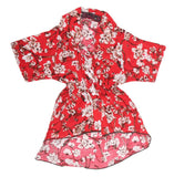 Girls Woven Half Sleeves Top - Red, Kids, Tops, Chase Value, Chase Value