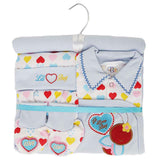 Newborn Baby Gift Suits (6 Pcs) - Blue, Newborn Baby Accessories, Chase Value, Chase Value