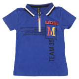 Boys Half Sleeves Polo T-Shirt - Royal Blue, Boys T-Shirts, Chase Value, Chase Value