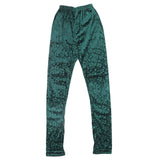 Girls Velvet Tights - Green, Kids, Tights Leggings And Pajama, Chase Value, Chase Value