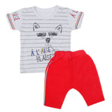Boys Short Suit - Red, Kids, Boys Sets And Suits, Chase Value, Chase Value