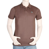 Men's Half Sleeves Polo T-Shirt - Coffee, Men, T-Shirts And Polos, Chase Value, Chase Value