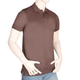 Men's Half Sleeves Polo T-Shirt - Coffee, Men, T-Shirts And Polos, Chase Value, Chase Value
