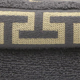 Bath Towel Greek Border 70x140 - Dark Brown, Home & Lifestyle, Bath Towels, Chase Value, Chase Value