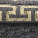 Bath Towel Greek Border 70x140 - Dark Brown, Home & Lifestyle, Bath Towels, Chase Value, Chase Value