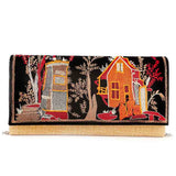 Women's Embroidered Clutch (9035) - Fawn, Women, Clutches, Chase Value, Chase Value
