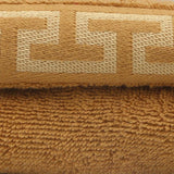 Face Towel Greek Border 50x100 - Golden, Home & Lifestyle, Face Towels, Chase Value, Chase Value