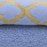 Face Towel Greek Border 50x100 - Blue, Home & Lifestyle, Face Towels, Chase Value, Chase Value