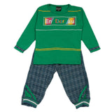 Boys 3Pcs Full Sleeves Suit - Green, Boys Sets & Suits, Chase Value, Chase Value