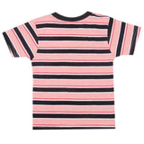 Boys Yarn Dyed Half Sleeves T-Shirt - Multi, Kids, Boys T-Shirts, Chase Value, Chase Value