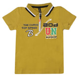 Boys Half Sleeves Polo T-Shirt - Olive, Boys T-Shirts, Chase Value, Chase Value