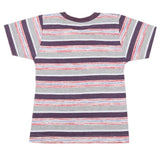 Boys Yarn Dyed Half Sleeves T-Shirt - Multi, Kids, Boys T-Shirts, Chase Value, Chase Value