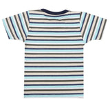 Boys Yarn Dyed Half Sleeves T-Shirt - Multi, Kids, Boys T-Shirts, Chase Value, Chase Value