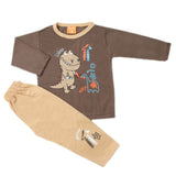 Boys Full Sleeves Suit - Dark Brown, Kids, Boys Sets And Suits, Chase Value, Chase Value