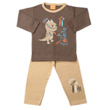 Boys Full Sleeves Suit - Dark Brown, Kids, Boys Sets And Suits, Chase Value, Chase Value