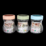 Glass Jar 3 Pcs Set - Multi, Home & Lifestyle, Glassware & Drinkware, Chase Value, Chase Value