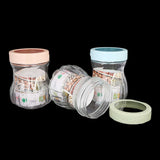 Glass Jar 3 Pcs Set - Multi, Home & Lifestyle, Glassware & Drinkware, Chase Value, Chase Value