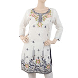 Women's Embroidered Kurti - White, Women, Ready Kurtis, Chase Value, Chase Value