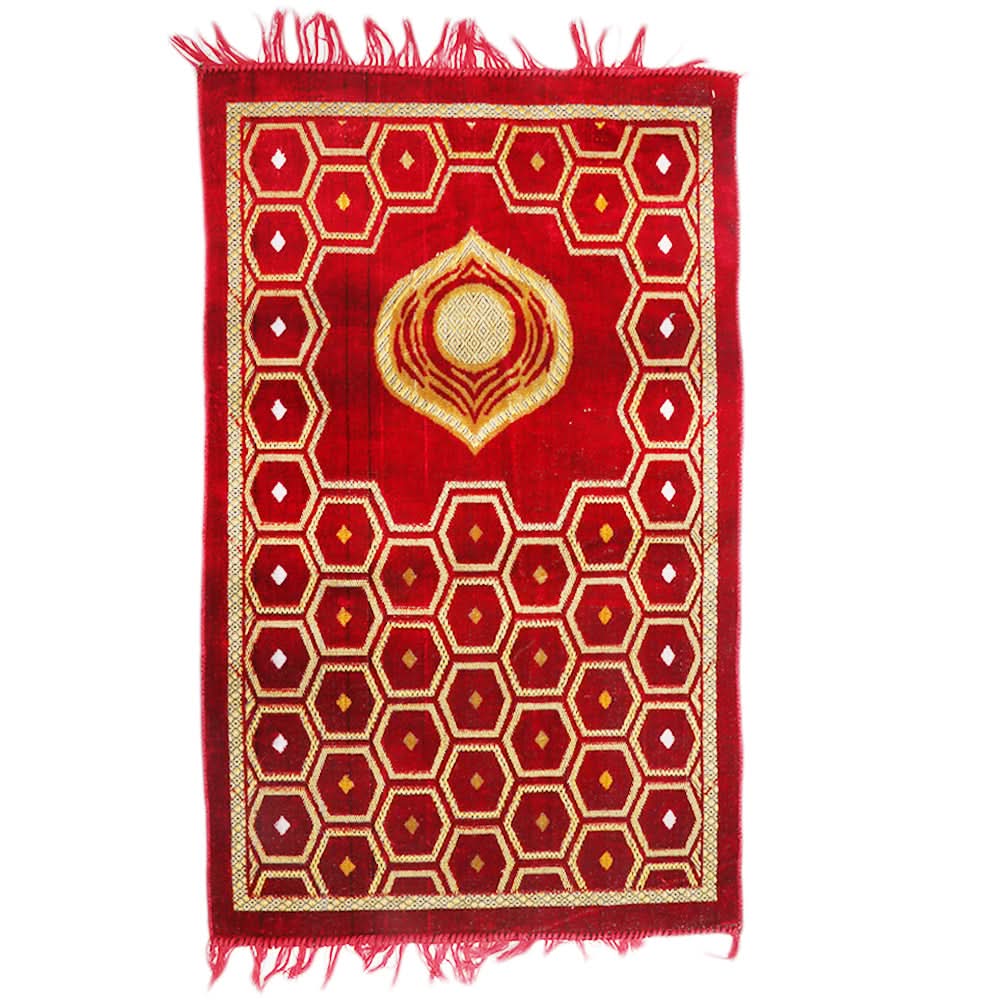 Ja-e-Namaaz (Prayer Mat) - Maroon, Home & Lifestyle, Mats, Chase Value, Chase Value