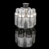 Spice Jar 12 Pcs Set - Black, Home & Lifestyle, Storage Boxes, Chase Value, Chase Value