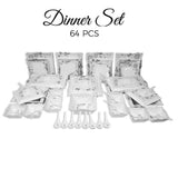Mikasa Charming Melamine Dinner Set 64 Pieces, Home & Lifestyle, Serving And Dining, Chase Value, Chase Value
