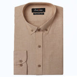 Men's Formal Shirt - Camel, Men, Shirts, Chase Value, Chase Value