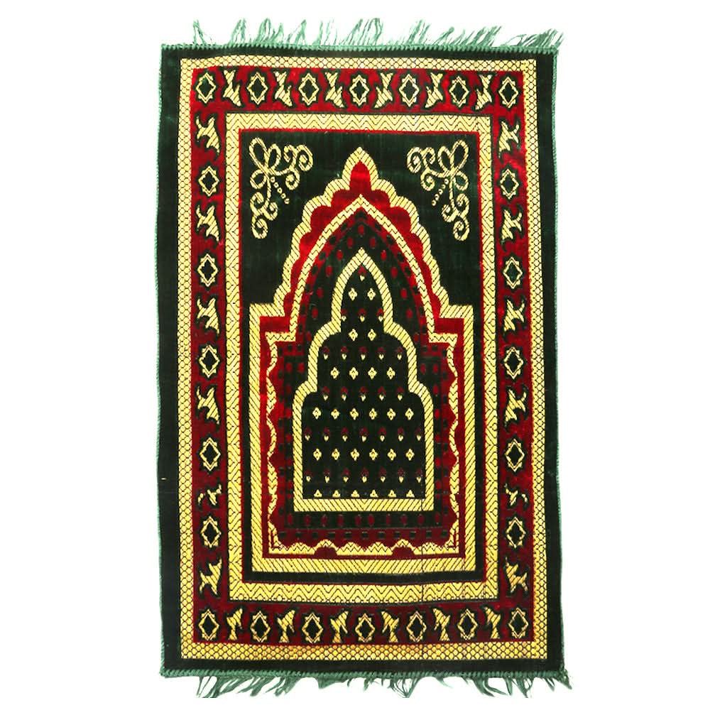 Ja-e-Namaaz (Prayer Mat) - Green, Home & Lifestyle, Mats, Chase Value, Chase Value