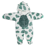 Newborn Full Sleeves Unisex Romper JA01 - Green, Kids, NB Boys Rompers, Kids, NB Girls Rompers, Chase Value, Chase Value