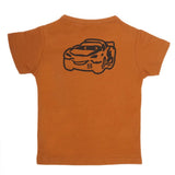 Boys Half Sleeves T-Shirt - Brown, Kids, Boys T-Shirts, Chase Value, Chase Value