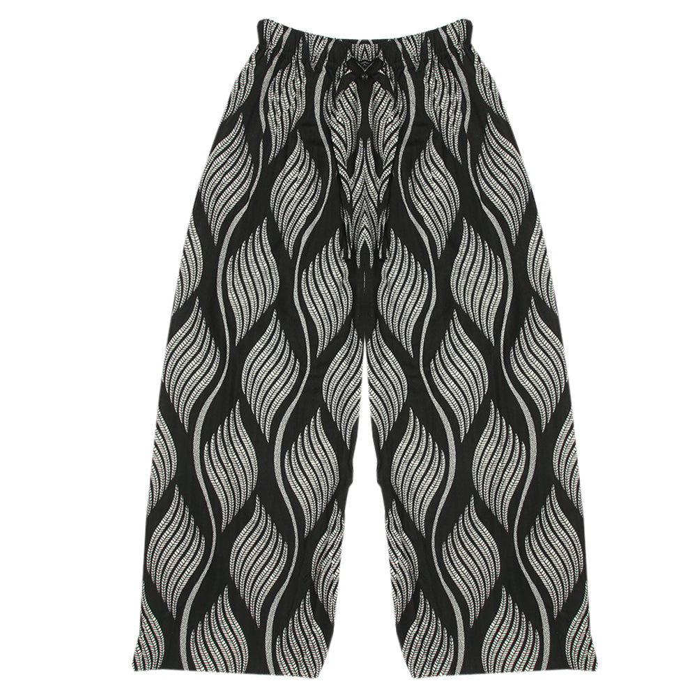Girls Plazo - Black & Green, Girls Tights Leggings & Pajama, Chase Value, Chase Value