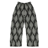 Girls Plazo - Black & Green, Girls Tights Leggings & Pajama, Chase Value, Chase Value