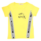 Boys Half Sleeves T-Shirt - Yellow, Kids, Boys T-Shirts, Chase Value, Chase Value