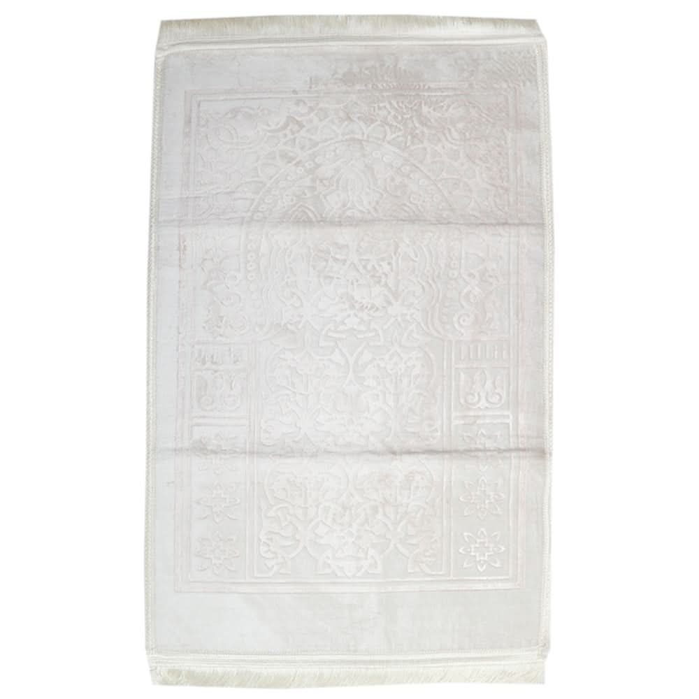 Ja-e-Namaaz (Prayer Mat) - Off White, Home & Lifestyle, Mats, Chase Value, Chase Value