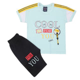 Boys Short Suit - Cyan, Kids, Boys Sets And Suits, Chase Value, Chase Value