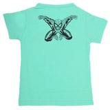 Boys Half Sleeves T-Shirt - Cyan, Kids, Boys T-Shirts, Chase Value, Chase Value