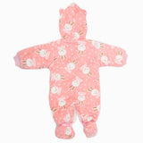 Newborn Full Sleeves Unisex Romper JA01 - Pink, Kids, NB Boys Rompers, Kids, NB Girls Rompers, Chase Value, Chase Value