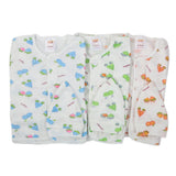 Newborn 3 Piece Jhabla Suit - Multi, Kids, NB Boys Sets And Suits, Kids, NB Girls Sets And Suits, Chase Value, Chase Value