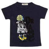 Boys Half Sleeves T-Shirt - Navy Blue, Kids, Boys T-Shirts, Chase Value, Chase Value