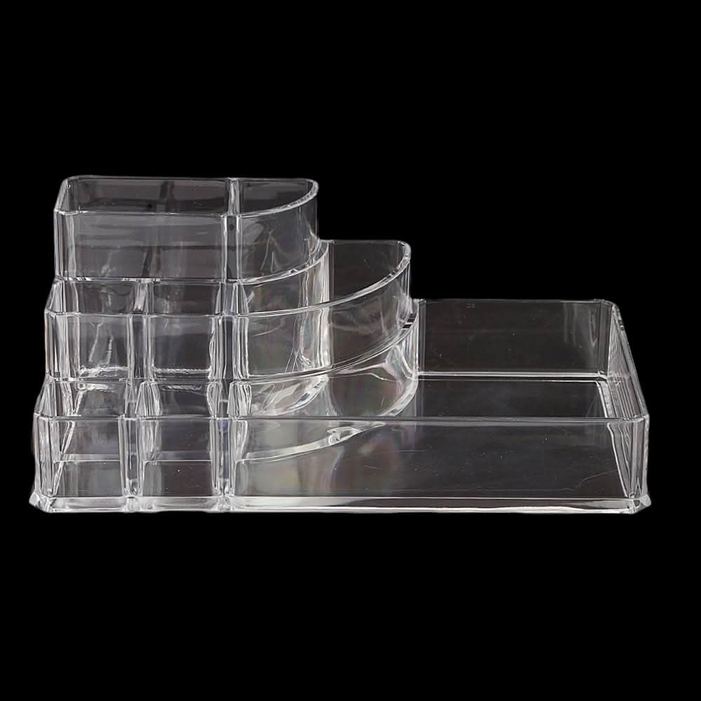 Acrylic Cosmetic Makeup Organizer Storage Box - White, Home & Lifestyle, Storage Boxes, Chase Value, Chase Value