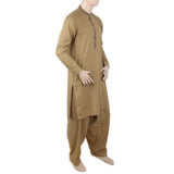 Men's Shalwar Suit - Khaki, Men, Shalwar Kameez, Chase Value, Chase Value